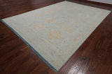 Geometric Fine Serapi Handmade Wool Rug - 10' 0" X 13' 10"