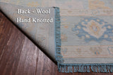 SUPER SALE Turkish Oushak Hand Knotted Wool Rug - 10' 2" X 13' 10"