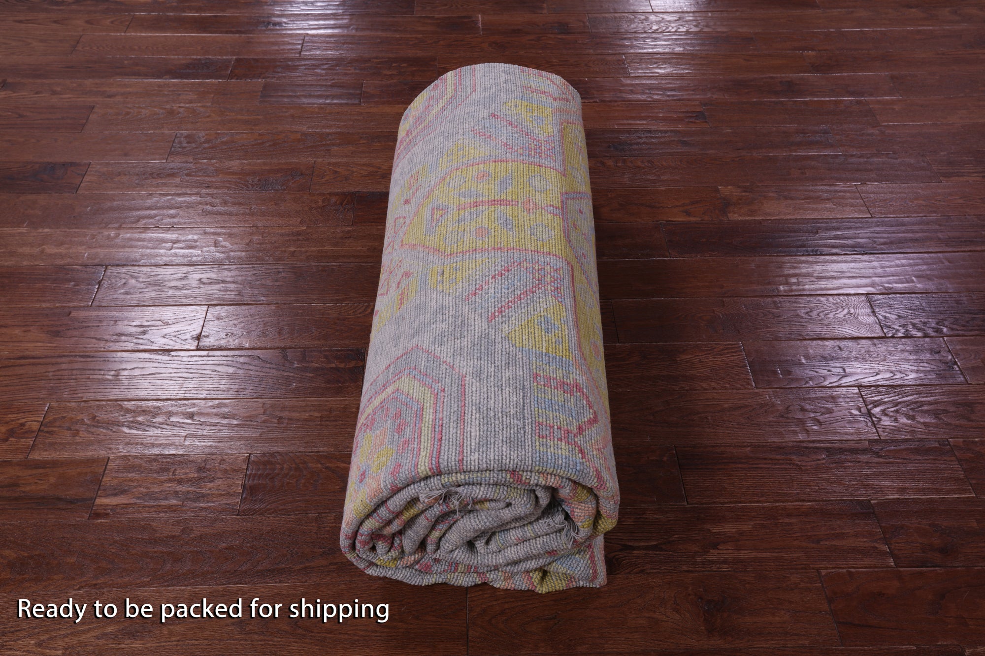 Geometric Persian Mamluk Hand Knotted Wool Rug - 9' 11" X 14' 1" - Golden Nile