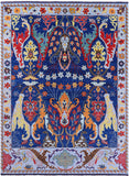 Turkish Oushak Handmade Wool Rug - 10' 3" X 13' 8" - Golden Nile