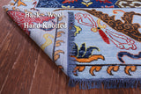Turkish Oushak Handmade Wool Rug - 10' 3" X 13' 8" - Golden Nile