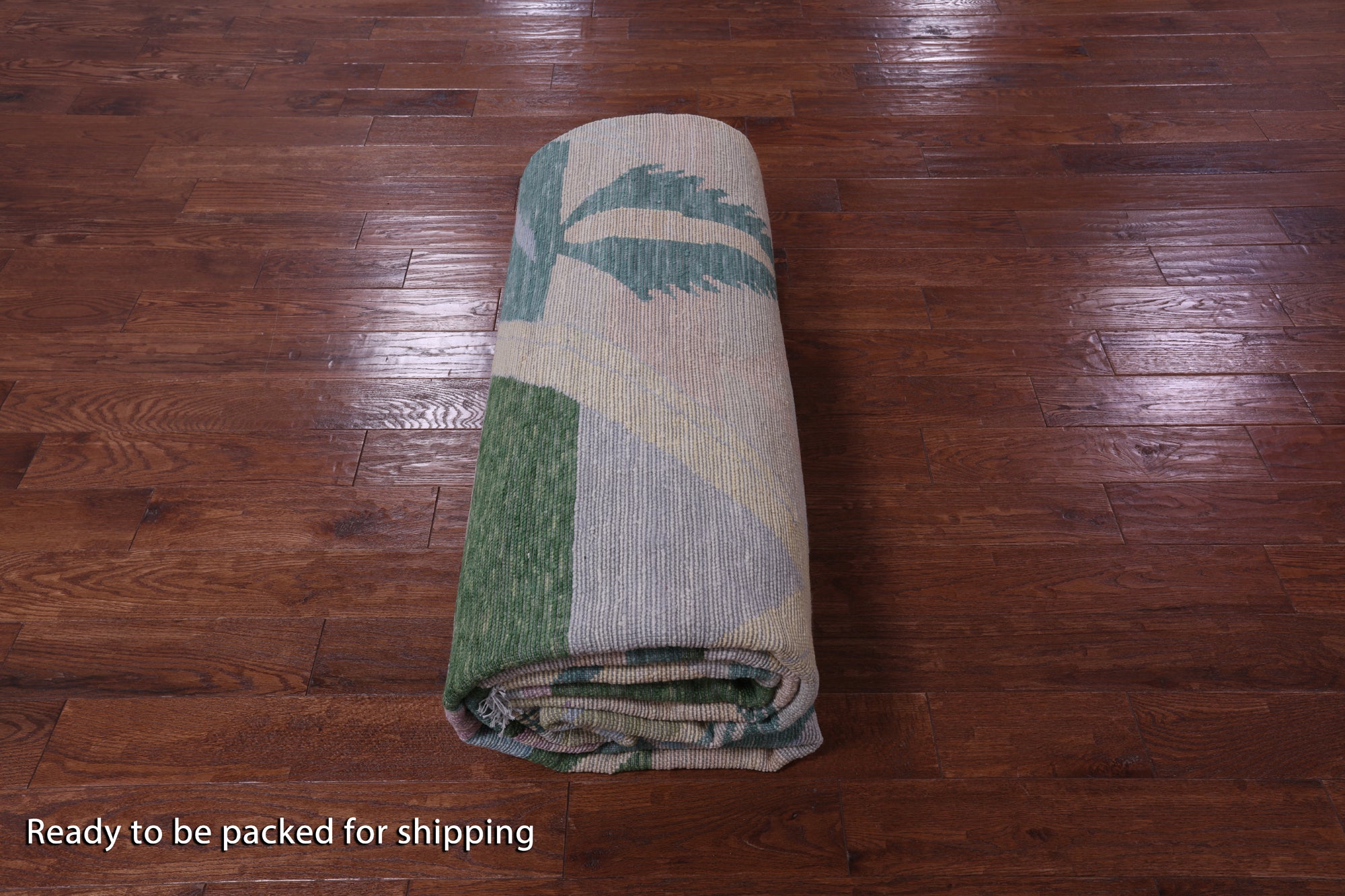 Tribal Moroccan Hand Knotted Wool Rug - 10' 2" X 13' 10" - Golden Nile