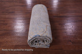 Grey Geometric Fine Serapi Hand Knotted Wool Rug - 11' 11" X 14' 10" - Golden Nile