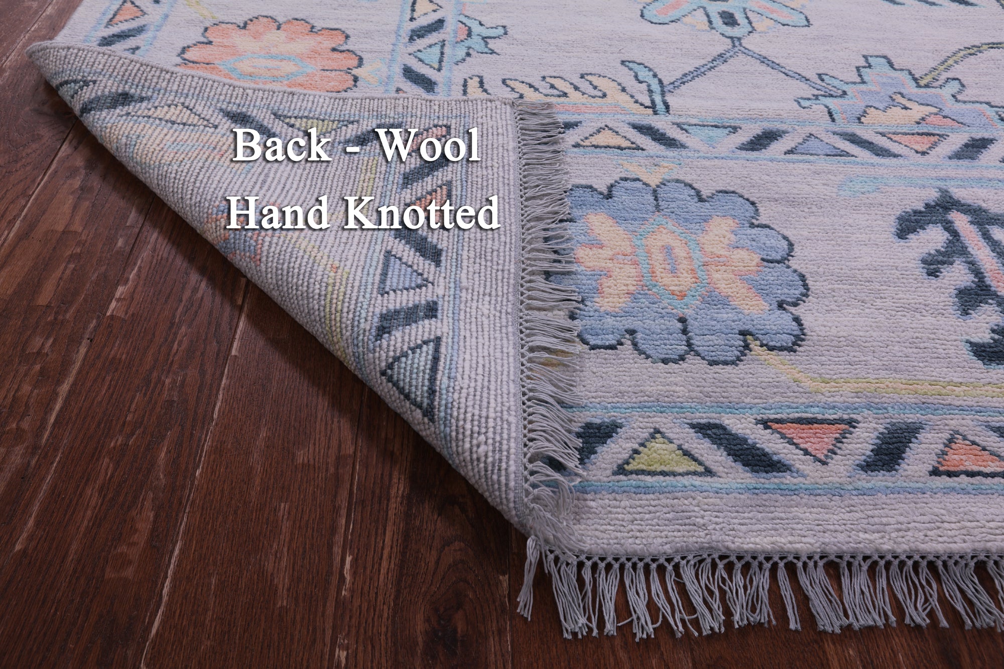 Grey Turkish Oushak Hand Knotted Wool Rug - 10' 0" X 14' 5" - Golden Nile