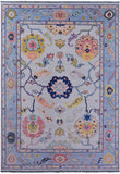 Grey Turkish Oushak Handmade Wool Rug - 9' 10" X 13' 11" - Golden Nile