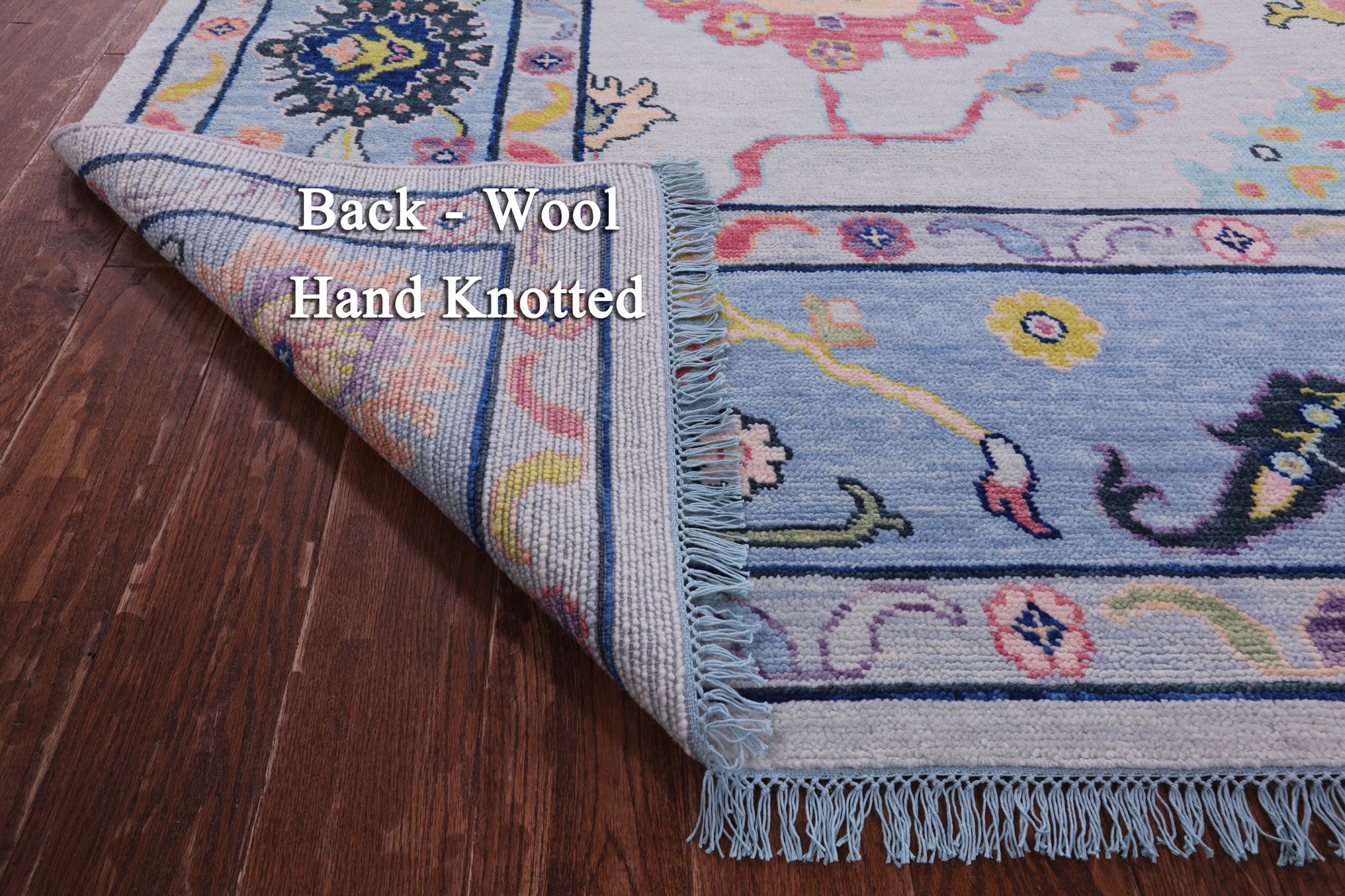 Grey Turkish Oushak Handmade Wool Rug - 9' 10" X 13' 11" - Golden Nile