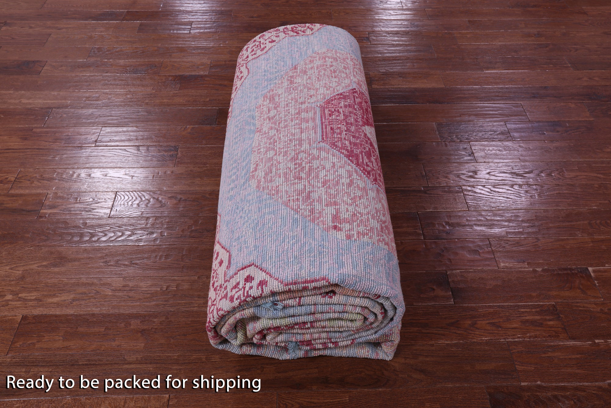 Geometric Persian Mamluk Hand Knotted Wool Rug - 12' 2" X 17' 11" - Golden Nile