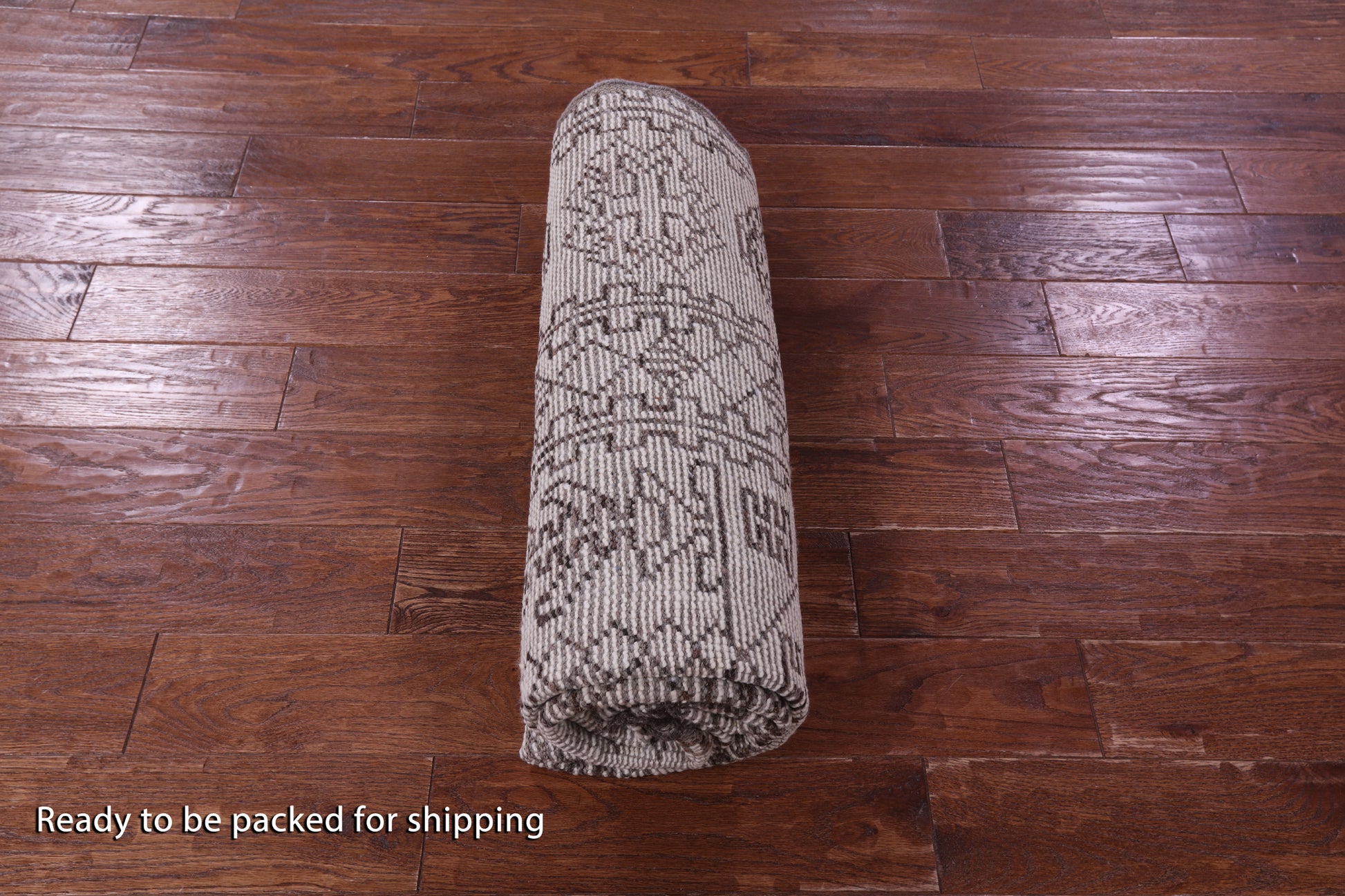 Tribal Moroccan Hand Knotted Wool On Wool Rug - 5' 0" X 7' 11" - Golden Nile