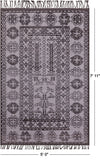 Tribal Moroccan Hand Knotted Wool On Wool Rug - 5' 0" X 7' 11" - Golden Nile
