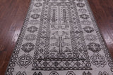 Tribal Moroccan Hand Knotted Wool On Wool Rug - 5' 0" X 7' 11" - Golden Nile
