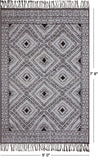 SUPER SALE Tribal Moroccan Hand Knotted Wool On Wool Rug - 5' 0" X 7' 8"