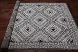 SUPER SALE Tribal Moroccan Hand Knotted Wool On Wool Rug - 5' 0" X 7' 8"