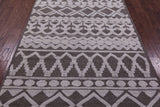 Tribal Moroccan Handmade Wool On Wool Rug - 4' 11" X 7' 8" - Golden Nile