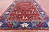 Persian Fine Serapi Hand Knotted Wool Rug - 10' 1" X 13' 10" - Golden Nile