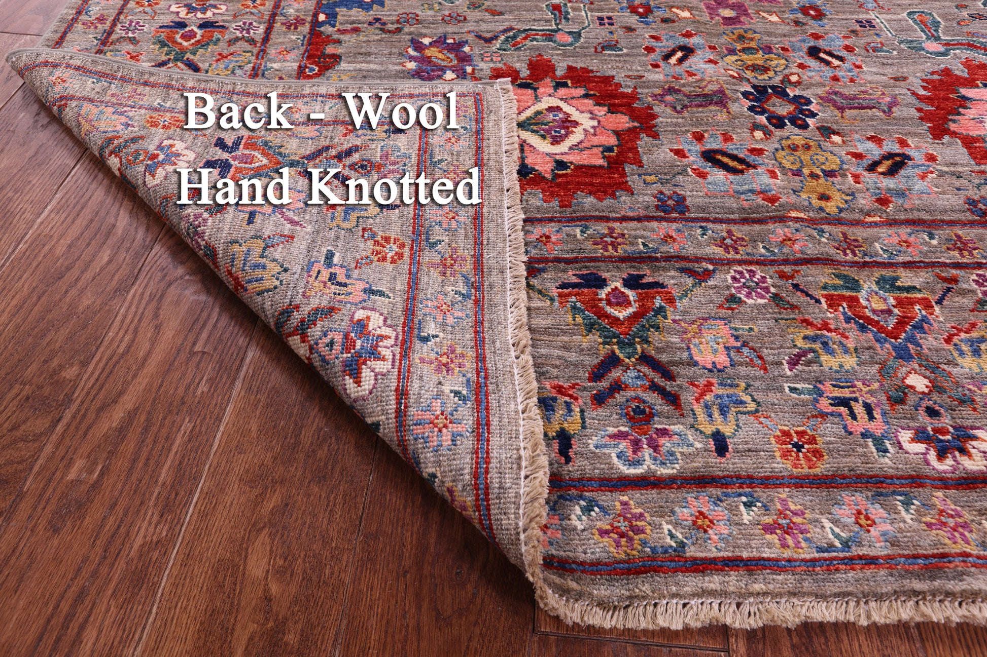 Persian Fine Serapi Hand Knotted Wool Rug - 5' 10" X 9' 0" - Golden Nile