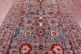 Persian Fine Serapi Hand Knotted Wool Rug - 5' 10" X 9' 0" - Golden Nile