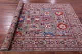 Persian Fine Serapi Hand Knotted Wool Rug - 5' 10" X 9' 0" - Golden Nile
