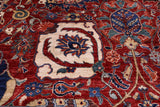Persian Fine Serapi Hand Knotted Wool Rug - 11' 2" X 16' 4" - Golden Nile