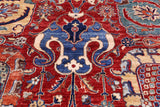Persian Fine Serapi Hand Knotted Wool Rug - 11' 2" X 16' 4" - Golden Nile