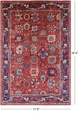Persian Fine Serapi Hand Knotted Wool Rug - 11' 2" X 16' 4" - Golden Nile