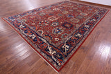 Persian Fine Serapi Hand Knotted Wool Rug - 11' 2" X 16' 4" - Golden Nile