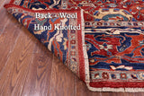 Persian Fine Serapi Hand Knotted Wool Rug - 11' 2" X 16' 4" - Golden Nile