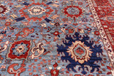 Persian Fine Serapi Hand Knotted Wool Rug - 10' 1" X 13' 11" - Golden Nile