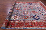 Persian Fine Serapi Hand Knotted Wool Rug - 10' 1" X 13' 11" - Golden Nile