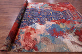 Persian Fine Serapi Hand Knotted Wool Rug - 9' 9" X 13' 6" - Golden Nile