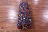 Persian Fine Serapi Hand Knotted Wool Rug - 9' 9" X 13' 6" - Golden Nile