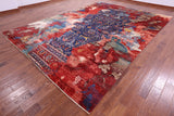Persian Fine Serapi Hand Knotted Wool Rug - 9' 9" X 13' 6" - Golden Nile