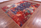 Persian Fine Serapi Hand Knotted Wool Rug - 9' 7" X 13' 6" - Golden Nile