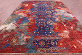 Persian Fine Serapi Hand Knotted Wool Rug - 9' 10" X 13' 8" - Golden Nile