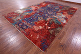 Persian Fine Serapi Hand Knotted Wool Rug - 9' 10" X 13' 8" - Golden Nile
