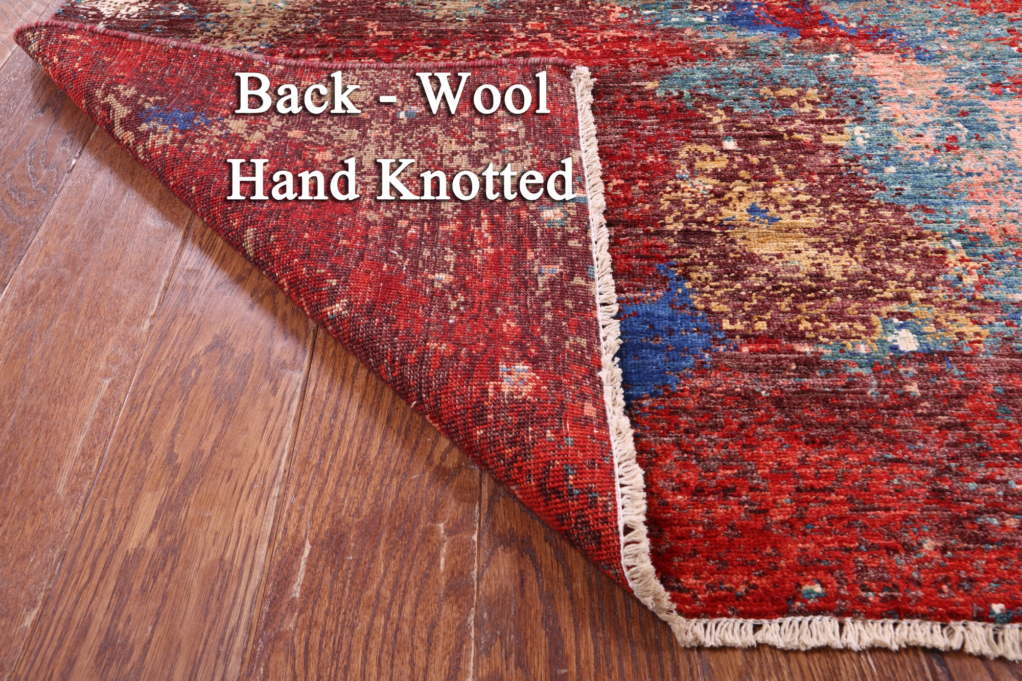 Persian Fine Serapi Hand Knotted Wool Rug - 9' 10" X 13' 8" - Golden Nile