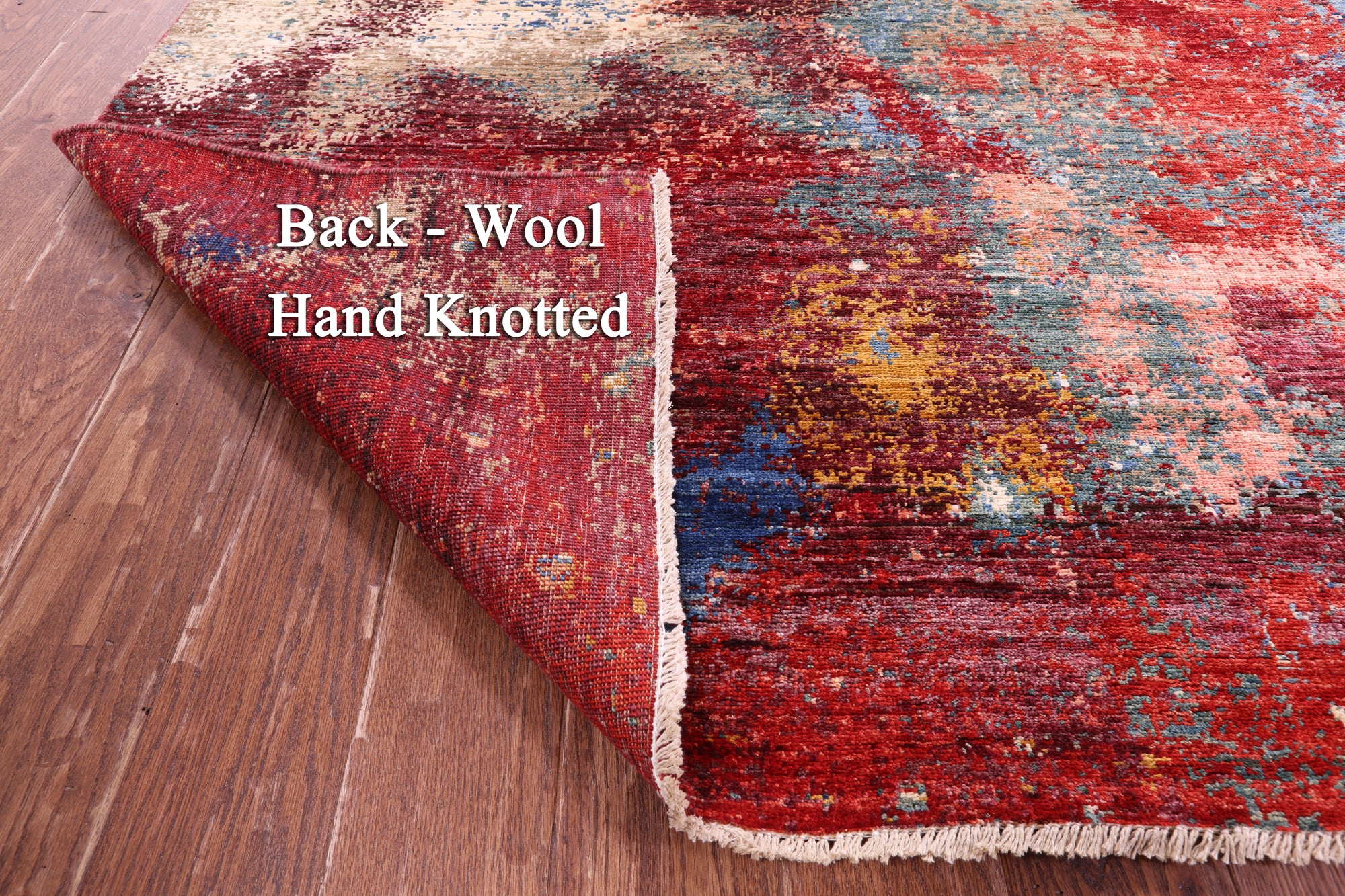 Persian Fine Serapi Hand Knotted Wool Rug - 10' 2" X 13' 10" - Golden Nile
