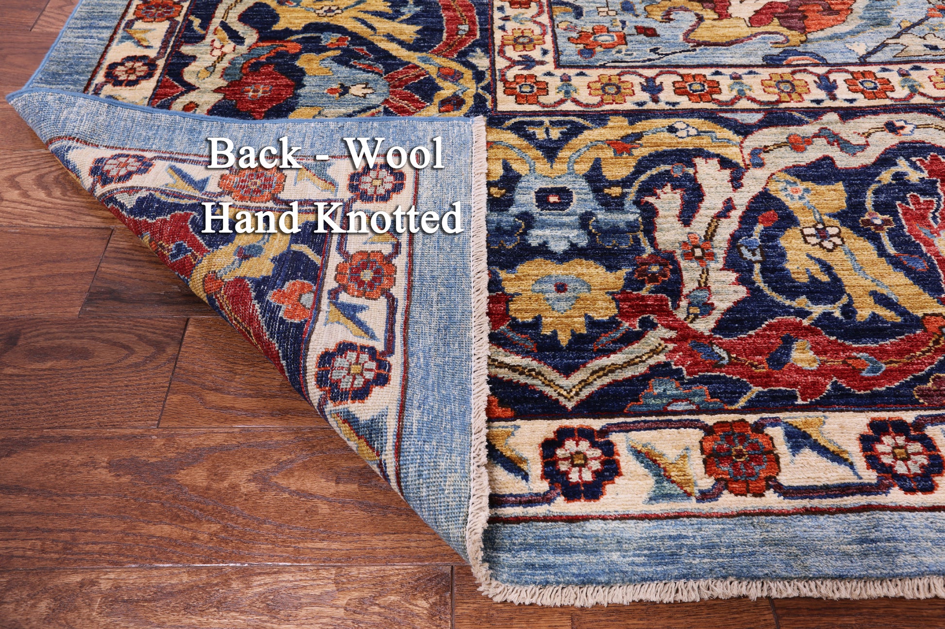 Persian Fine Serapi Handmade Wool Rug - 14' 4" X 24' 3" - Golden Nile