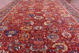 Persian Fine Serapi Hand Knotted Wool Rug - 14' 7" X 24' 1" - Golden Nile