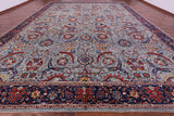 Persian Sickle Leaf Hand Knotted Wool Rug - 16' 3" X 22' 5" - Golden Nile