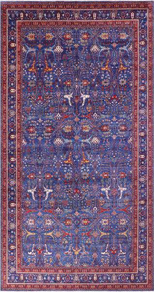 Persian Fine Serapi Hand Knotted Wool Rug - 13' 9" X 23' 5" - Golden Nile