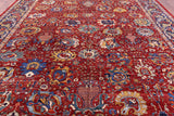 Persian Fine Serapi Hand Knotted Wool Rug - 11' 10" X 14' 8" - Golden Nile
