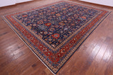 Persian Fine Serapi Hand Knotted Wool Rug - 11' 10" X 14' 9" - Golden Nile