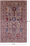 Persian Fine Serapi Handmade Wool Rug - 5' 10" X 8' 11" - Golden Nile