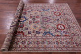 Persian Fine Serapi Handmade Wool Rug - 5' 10" X 8' 11" - Golden Nile