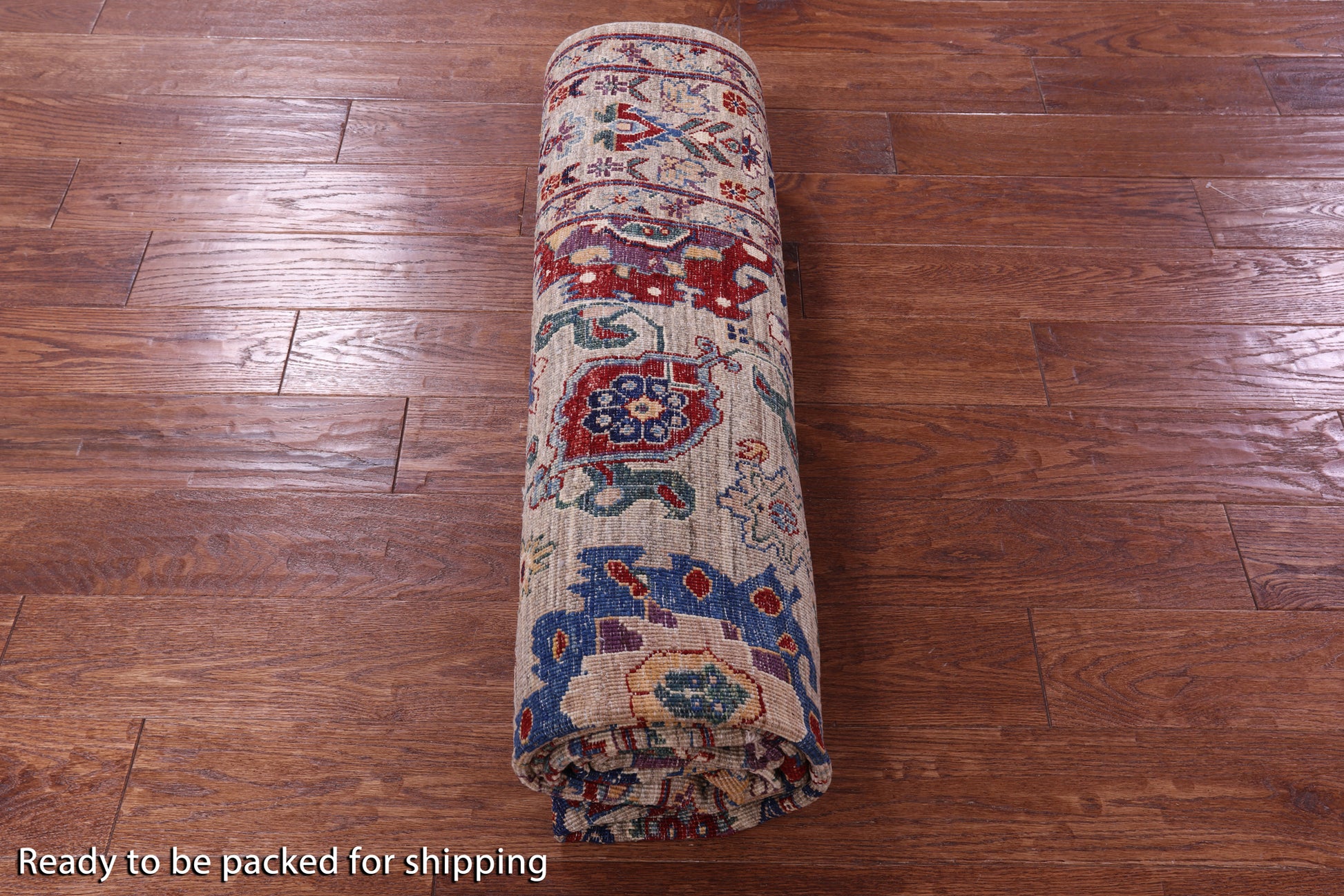 Persian Fine Serapi Handmade Wool Rug - 5' 10" X 8' 11" - Golden Nile