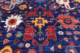 Persian Fine Serapi Handmade Wool Rug - 11' 9" X 15' 0" - Golden Nile