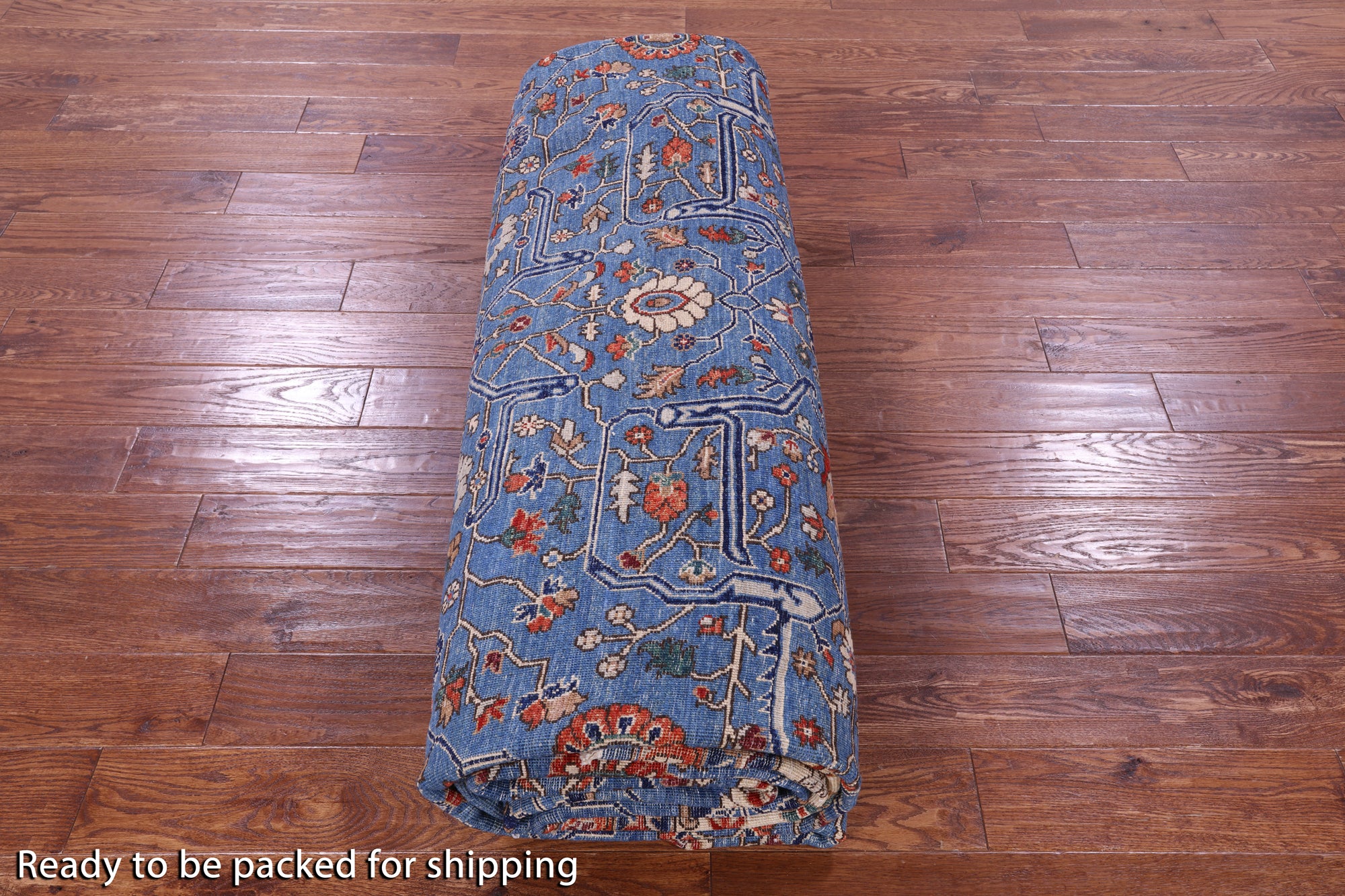 Persian Fine Serapi Hand Knotted Wool Rug - 11' 10" X 15' 10" - Golden Nile