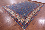 Persian Fine Serapi Hand Knotted Wool Rug - 11' 10" X 15' 10" - Golden Nile