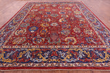 Persian Fine Serapi Hand Knotted Wool Rug - 11' 11" X 14' 7" - Golden Nile