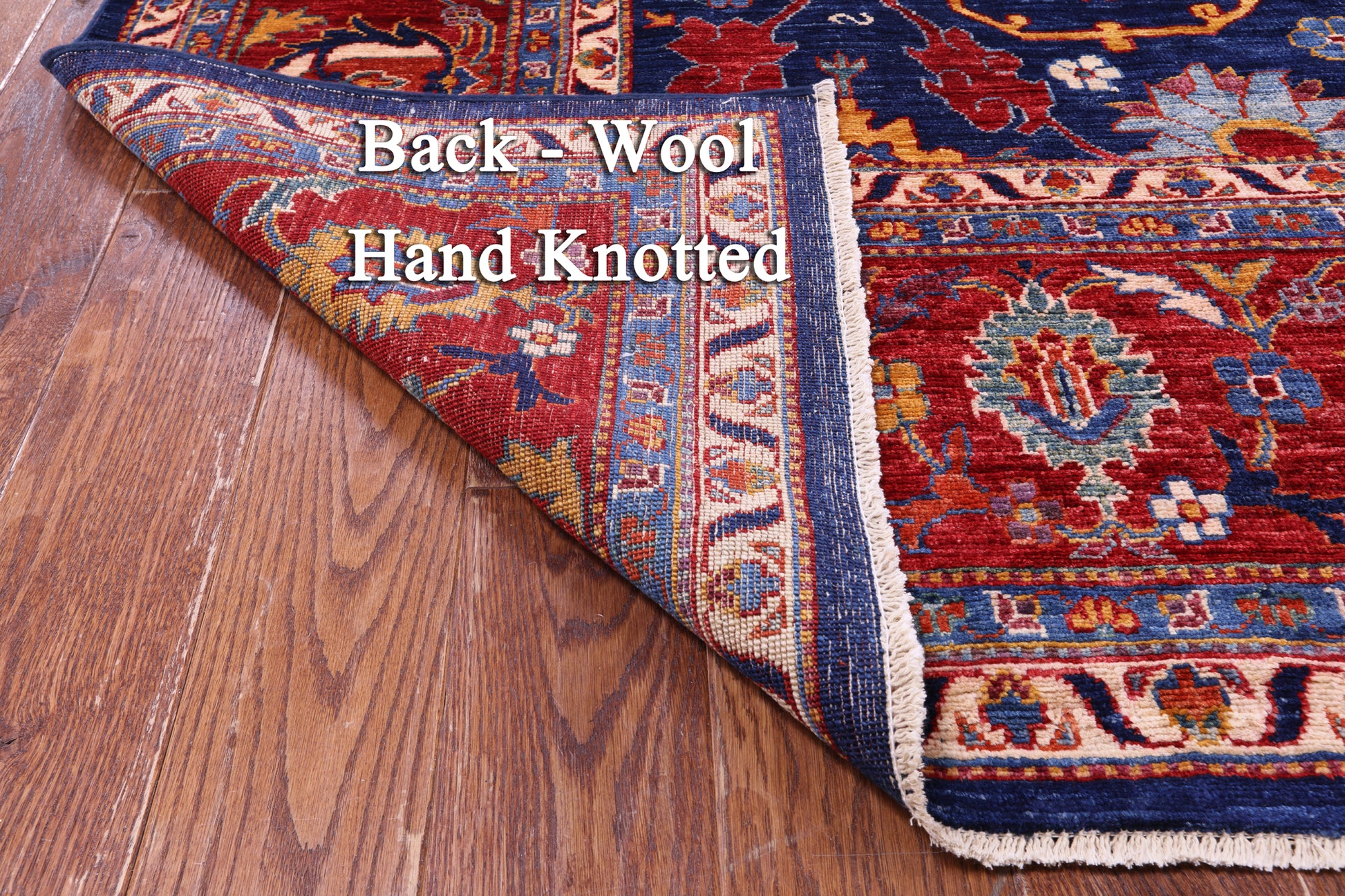 Persian Fine Serapi Hand Knotted Wool Rug - 11' 7" X 14' 11" - Golden Nile